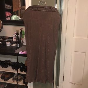 Dkny Brown Skirt!